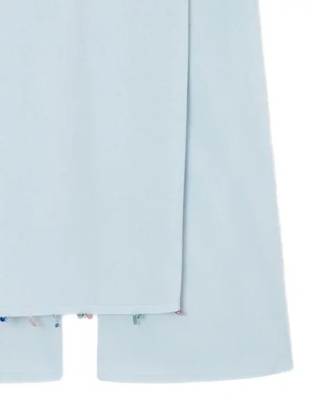 Pantaloni Giorgio Armani plic albastru