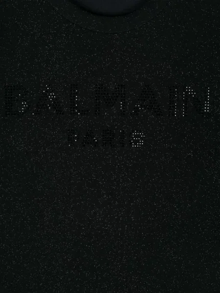 Koszulka dziecięca Balmain czarna