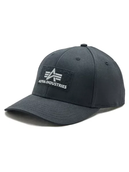 Бейсболка Alpha Industries VLC Black 03 чорна
