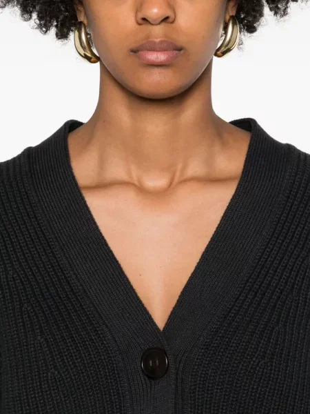 Cardigan Marc O'polo cu decolteu în V gri