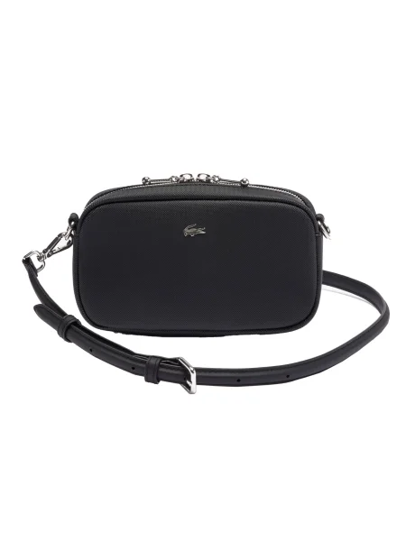 Táska Lacoste Crossover Bag Noir Universal fekete