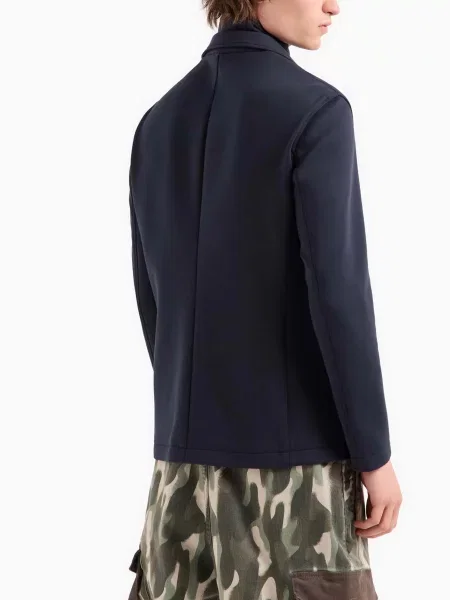 Блейзер Armani Exchange темно-синій синій