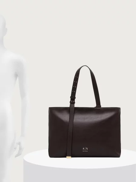 Armani Exchange Táska Sötétbarna barna