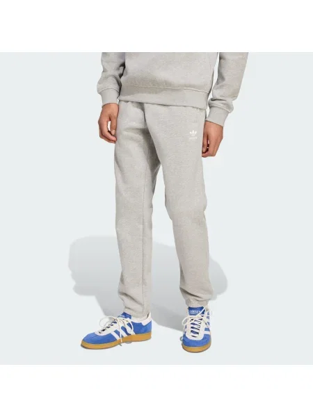 ADIDAS ORIGINALS Nohavice Trefoil Essentials svetlosivá sivá