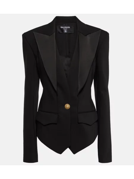 Sacou Balmain negru