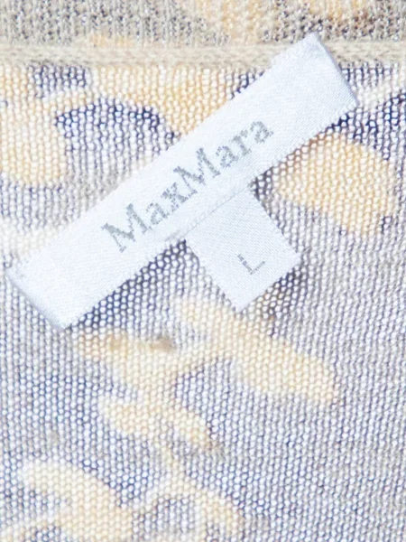 Pulover Max Mara cu model floral maro