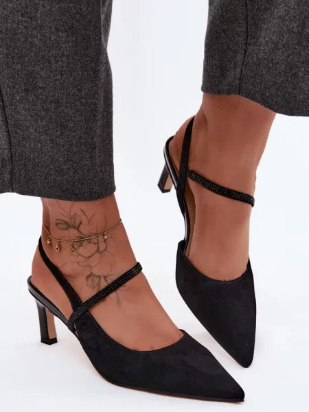 Sandale D&a din piele negru