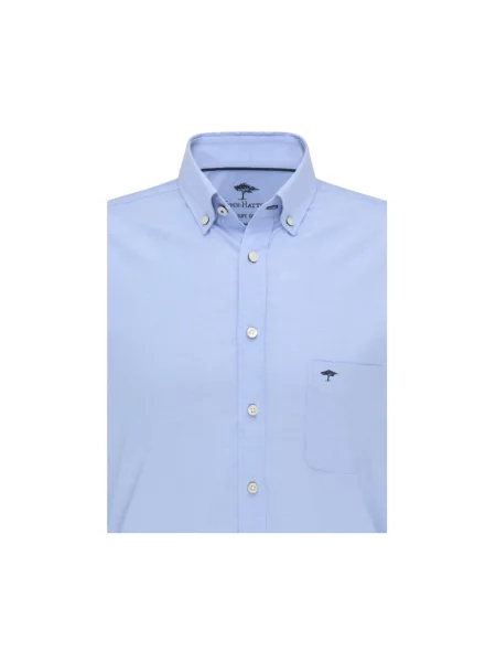Koszula Fynch-hatton casual niebieska