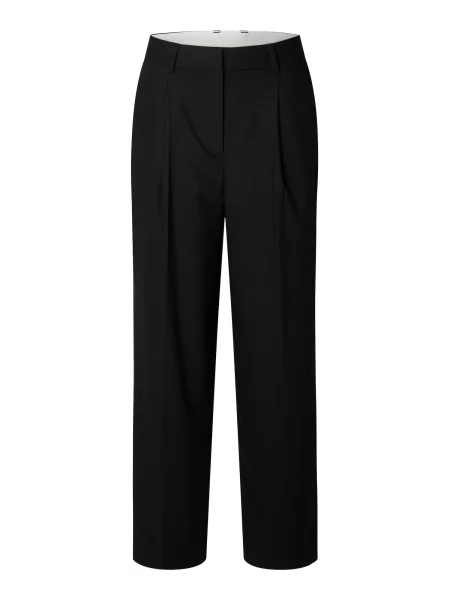 SELECTED Pantaloni cutați SLWMARA' negru
