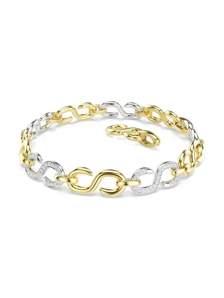 Swarovski bransoletka DEXTERA złota