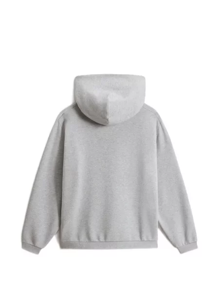 Bluza z kapturem dziecięca Woolrich szara