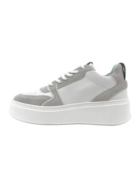 Sneakersy Chiara Ferragni Collection skórzane szare