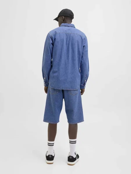 Джинсовые шорты Jack & Jones синие