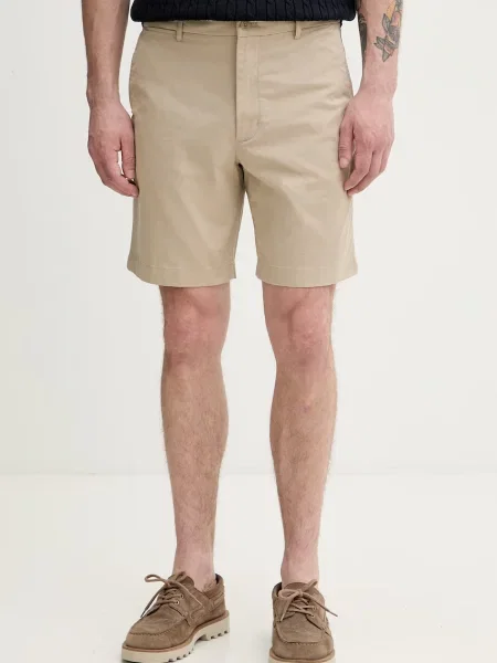 Tommy Hilfiger chino kratke hlače z elastanom bež