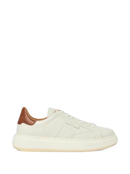 Sneakerși Woolrich din piele cu autograf