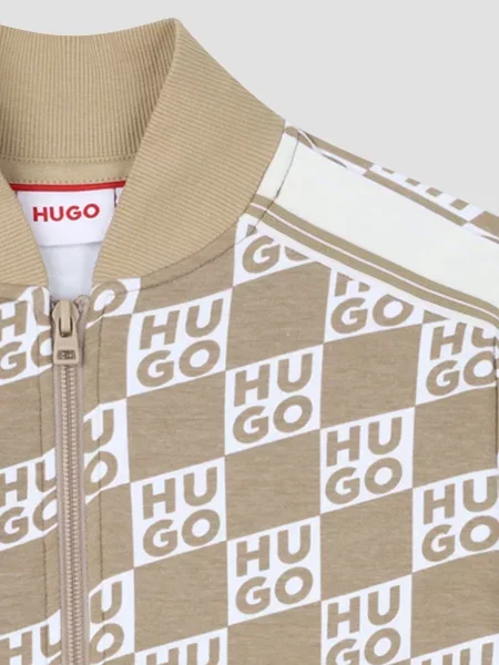 Детский свитер Hugo бежевый