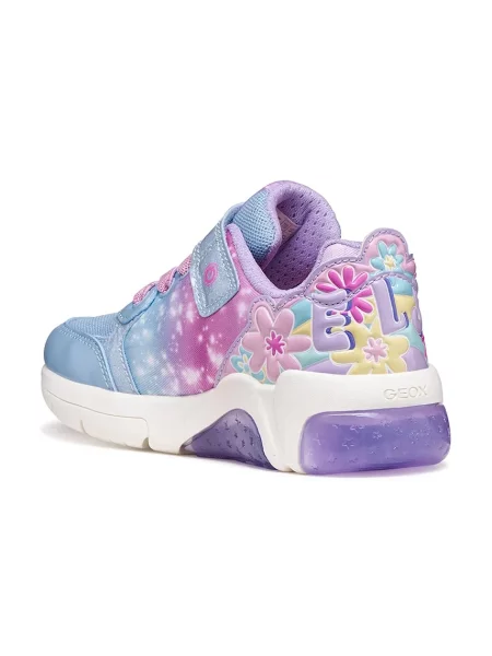 Geox Детски маратонки FADINLIGHT x Disney Princess синьо