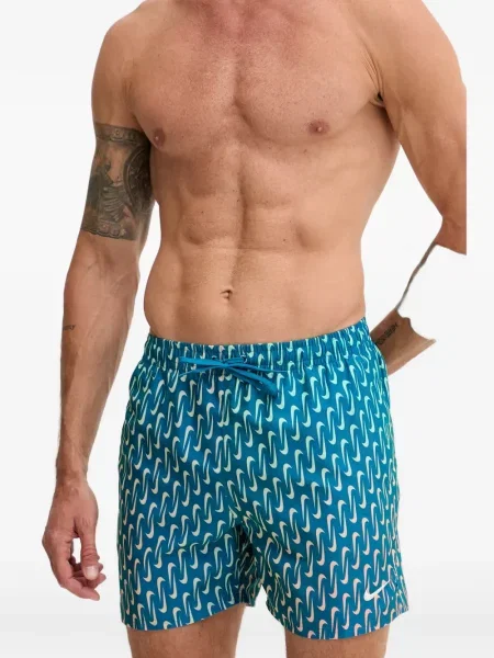 Slip de baie Nike maro