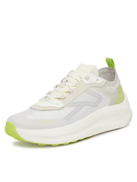 Sneakersy Calvin Klein Chunky Run Laceup Stripe Ny biela
