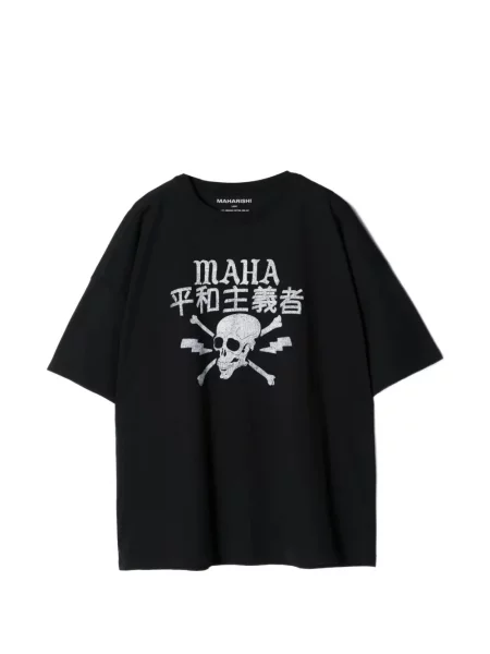Μπλούζα Maharishi με σχέδιο μαύρο