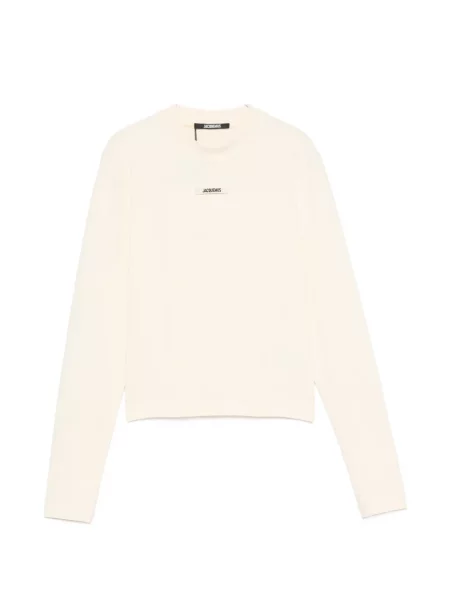 Lung tricou Jacquemus cu autograf