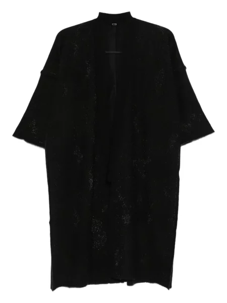 Cardigan Label Under Construction cu decolteu în V negru