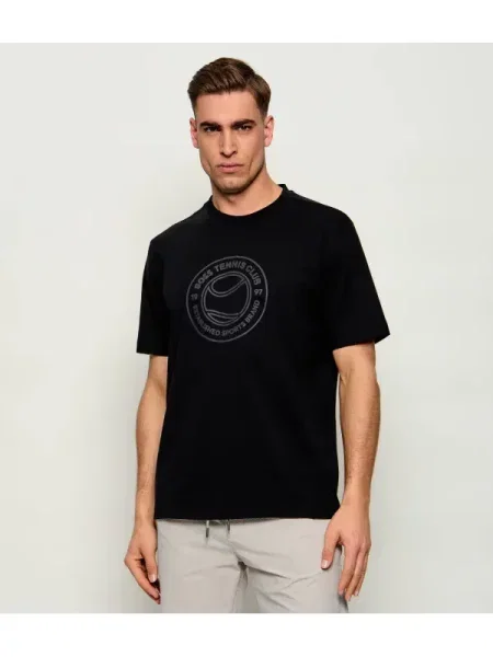 BOSS GREEN Tricou TS_Join Logo negru