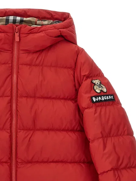 Kurtka dziecięca Burberry czerwona