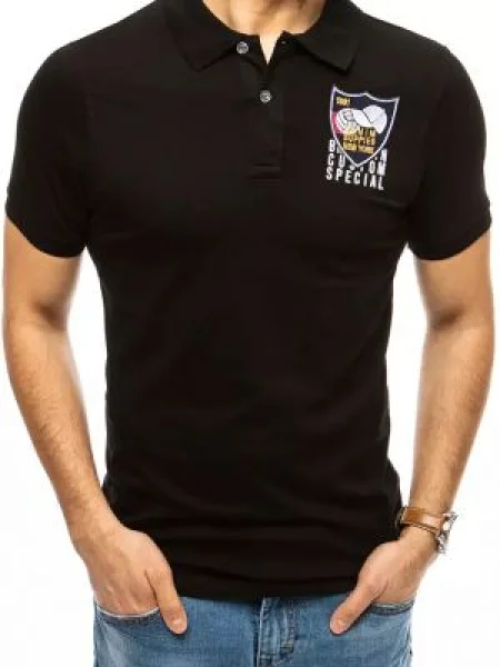 Polo majica Dstreet črna