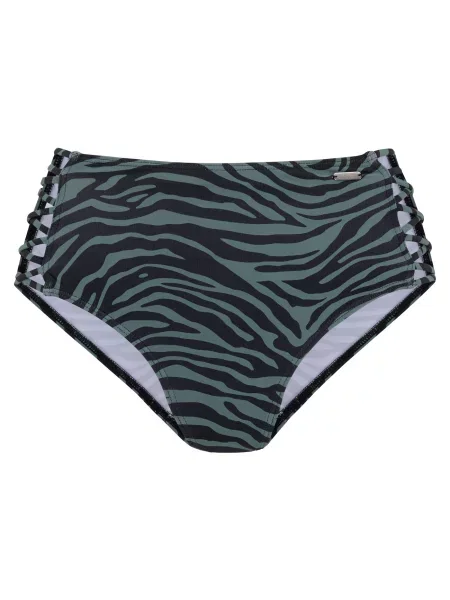 VENICE BEACH Slip costum de baie oliv negru