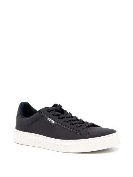 Sneakerși Boss cu imagine albastru