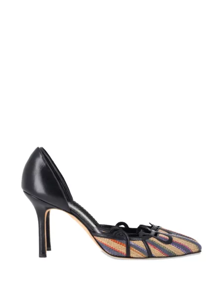 Pantofi cu toc Manolo Blahnik negru