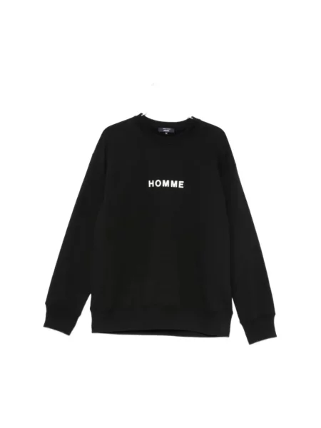 Bluza Comme Des Garcons z logo czarna