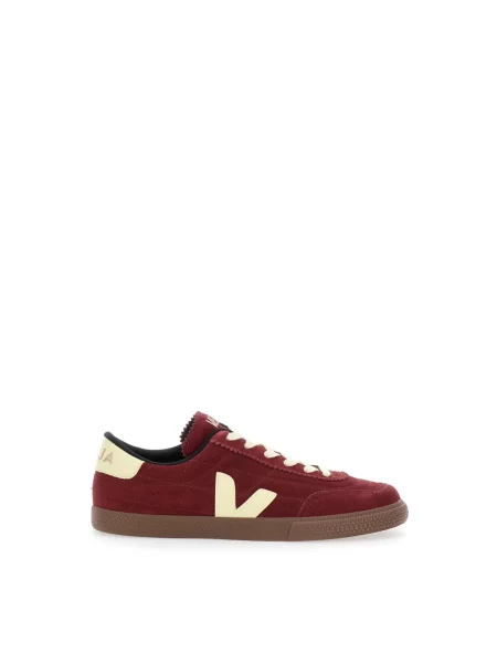 Sneakersy Veja zamszowe czerwone