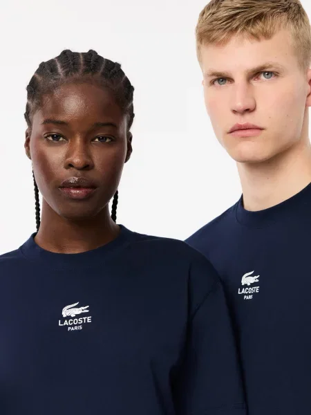Жіноча Футболка Lacoste синій
