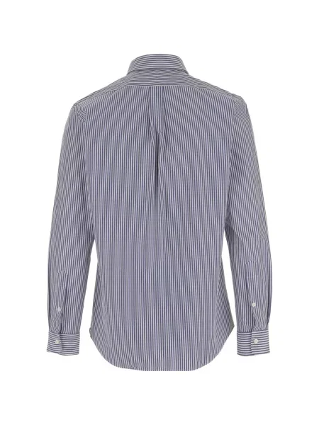Ριγέ πουκάμισο Polo Ralph Lauren μπλε