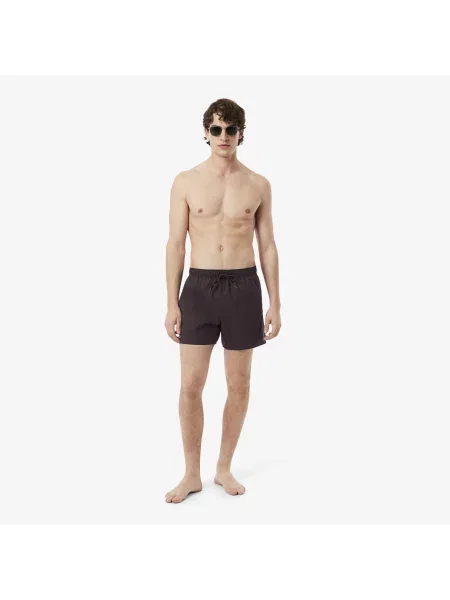 Lacoste Szorty Kąpielowe Szybkoschnące brązowy