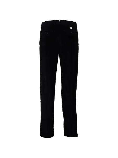 Pantaloni Pt Torino de catifea cord albastru