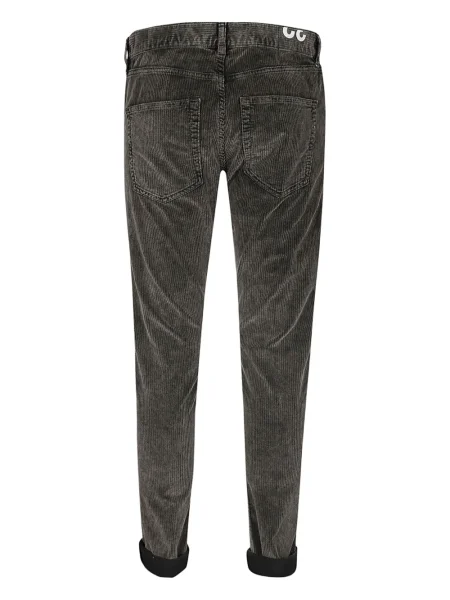 Pantaloni Dondup de catifea cord negru