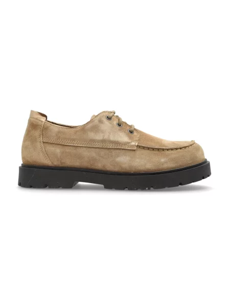 Półbuty Birkenstock zamszowe beżowe