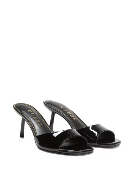 Sandale Guess cu vârf deschis negru