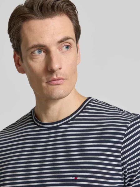 T-shirt o kroju regular fit z czystej bawełny Tommy Hilfiger