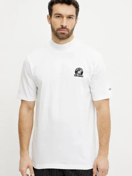 Kratka majica adidas Originals GRFX TEE bela