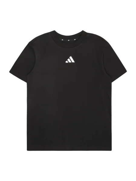 ADIDAS SPORTSWEAR Tricou funcțional ESSENTIALS negru alb