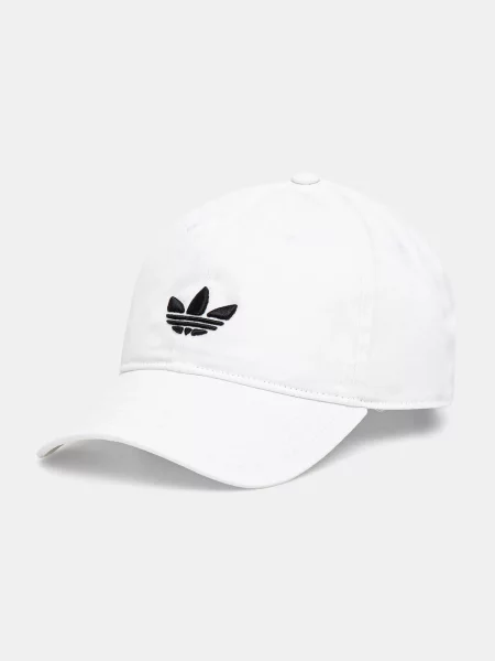 Adidas Adicolor Baseball Cap White S alb