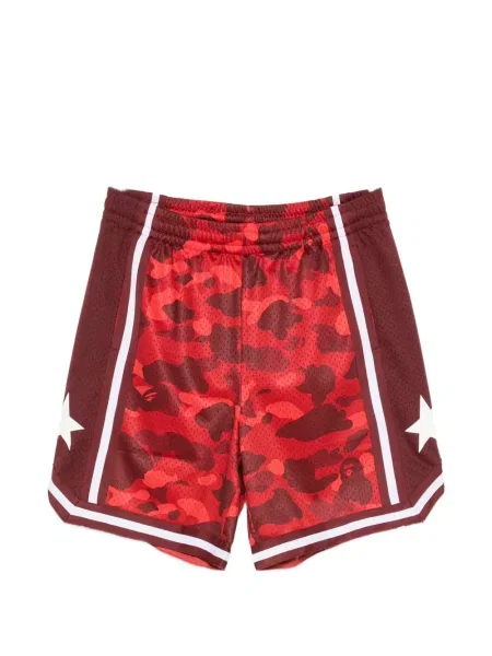 Pantaloni scurți A Bathing Ape® roșu