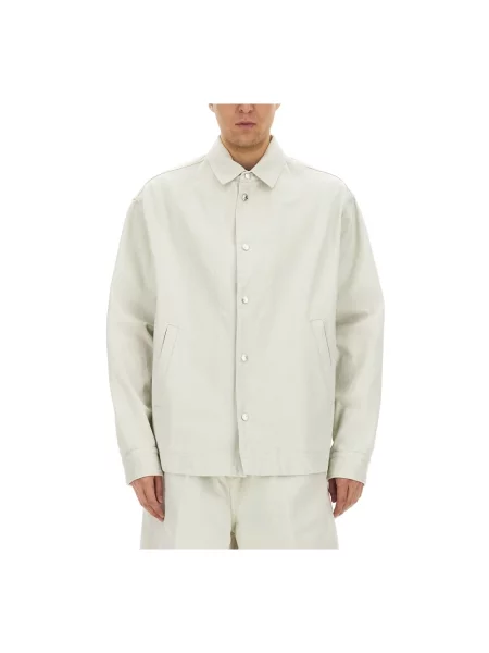 Kurtka koszulowa Dsquared2 beżowa