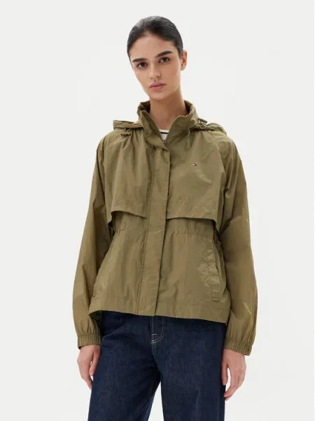 Tommy Hilfiger Ветровка Каки зелено