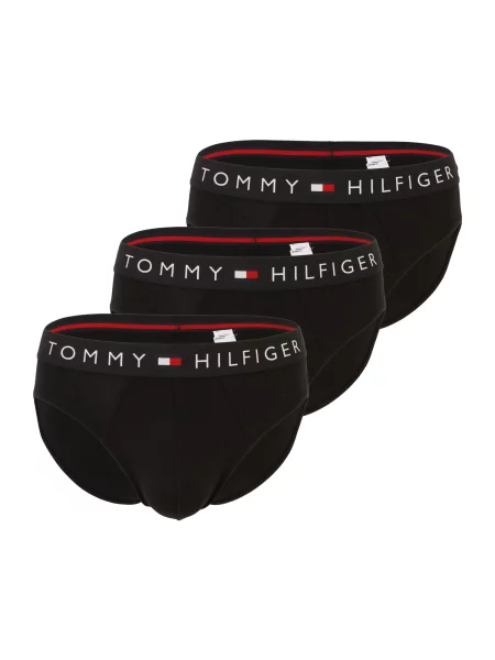 Tommy Hilfiger Underwear Spodnje hlačke rdeča / črna bela