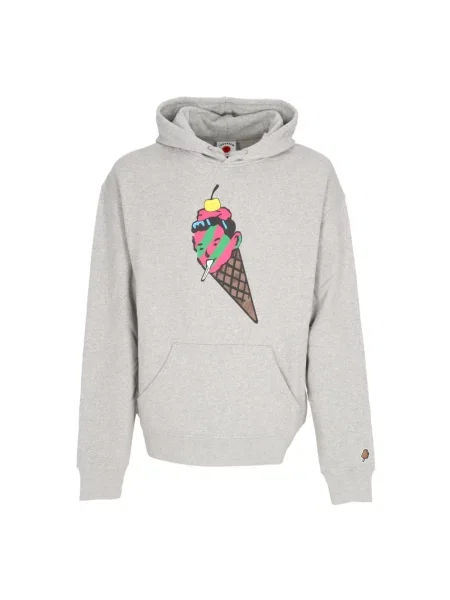 Bluza z kapturem Icecream szara